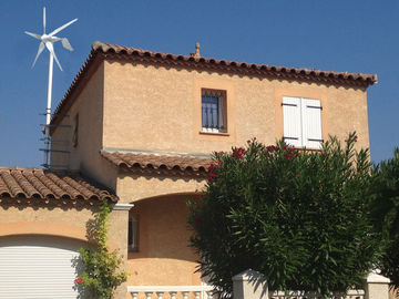 600W la mayoría de la turbina de viento eficiente, operación de poco ruido de la vibración de los molinoes de viento mínimos del jardín