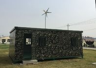 China la turbina de viento de los 4M instala en el poder de la fuente del generador de viento del envase 400W para la casa movible compañía