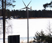 la turbina de viento 3KW en comienzo bajo del viento del sistema eléctrico de la rejilla reduce a Bill eléctrico