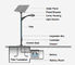  Alto respaldo solar luminoso de la luz de calle de 60W LED por 3 días nublados con el panel solar