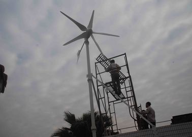 China Energía renovable del sistema de energía eólica solar híbrido de la rejilla con el tipo bajo del comienzo del viento fábrica