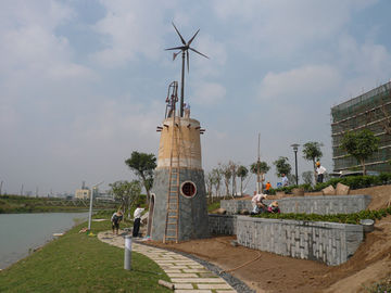 China Generador de viento solar profesional de la reacción conectada del sistema de rejilla, buena fácil fábrica